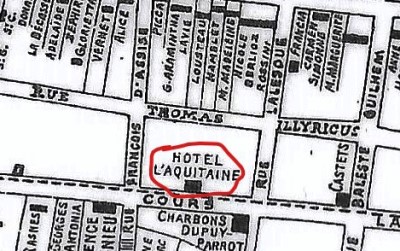 Htel Aquitaine PG 1922