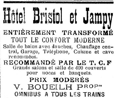 Bristol et Jampy Pub 1912