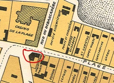 Caf de l'Avenue Ducos 1928