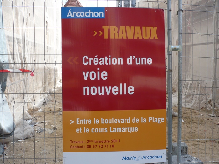 Création Voie Nouvelle 2011