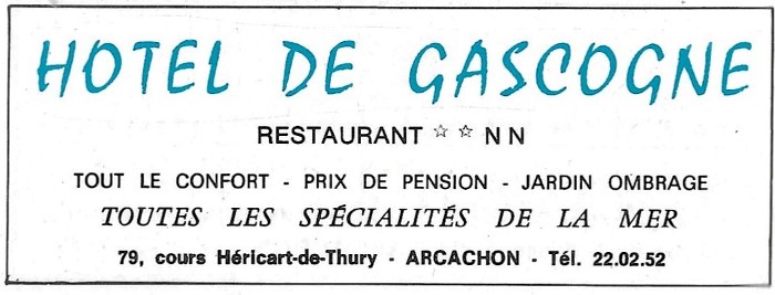 Gascogne Pub 1971