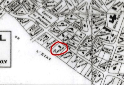 Les Erables plan 1922