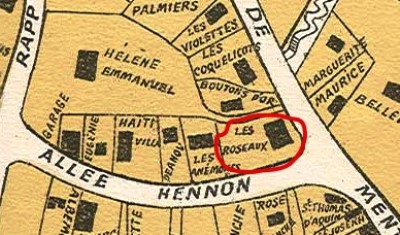 Les Roseaux Plan Ducos 1928