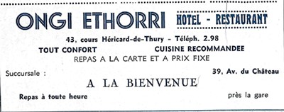 Ongi Ethorri 1935 Pub