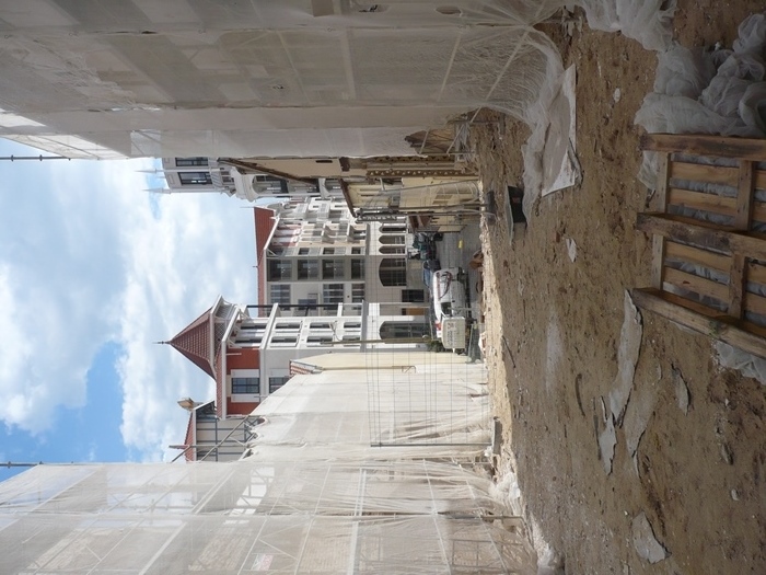 Percement voie Nouvelle 2011