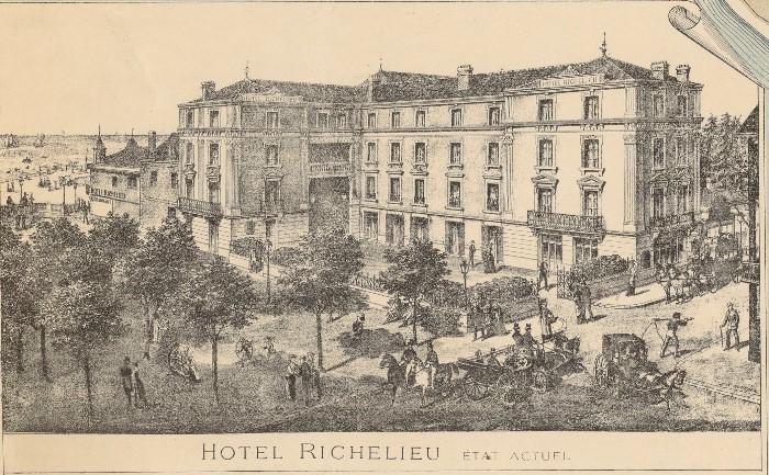 Htel Richelieu et Place Thiers