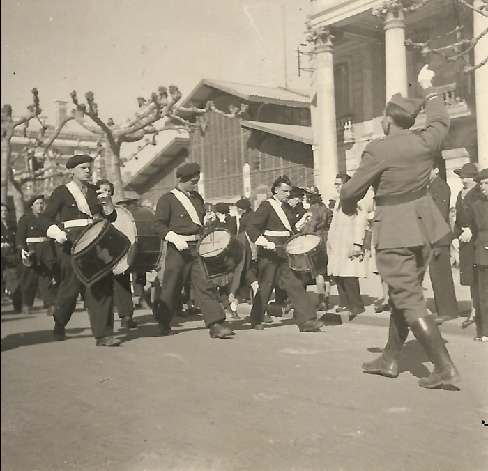 Halle Mairie 1945