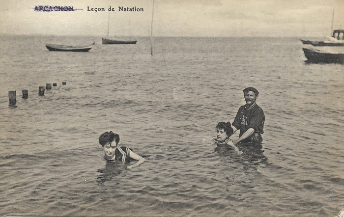 Leçon de natation