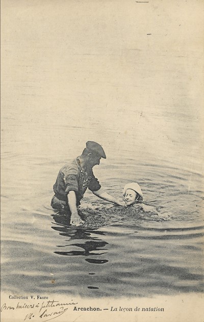 leçon de natation