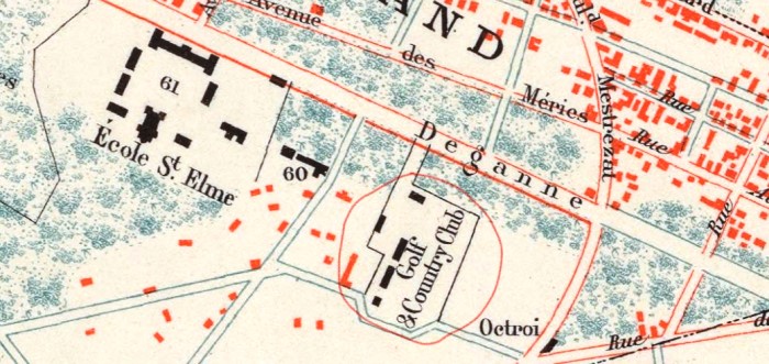 Golf Plan Pichou 1908