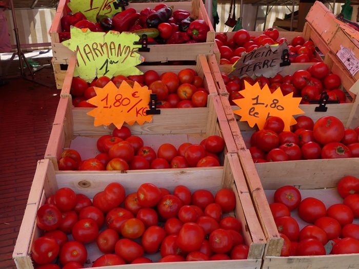 Etal de tomates