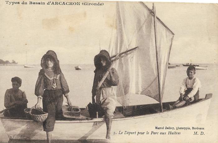 Le départ pour le Parc à huître