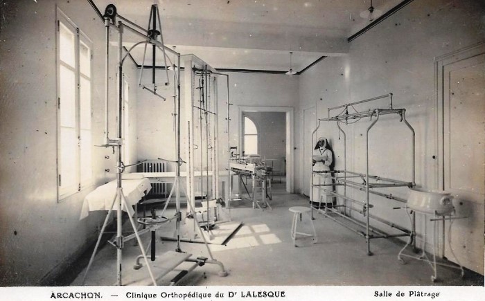 Salle de plâtrage