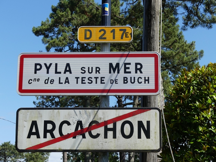 Sortie d'Arcachon Entrée Pyla