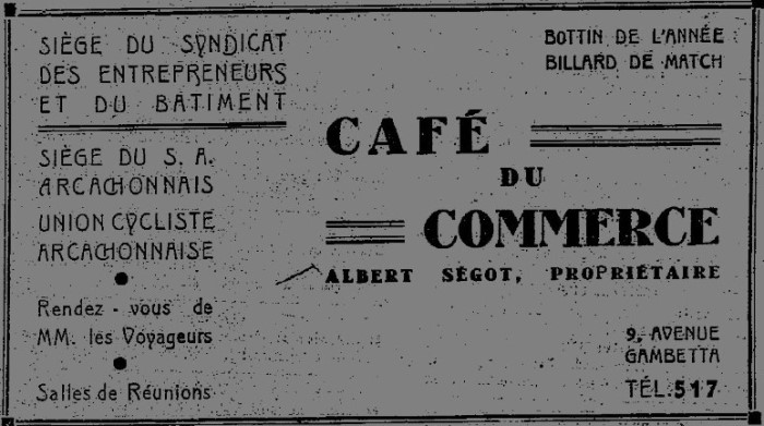 Café Commerce Pub 1935