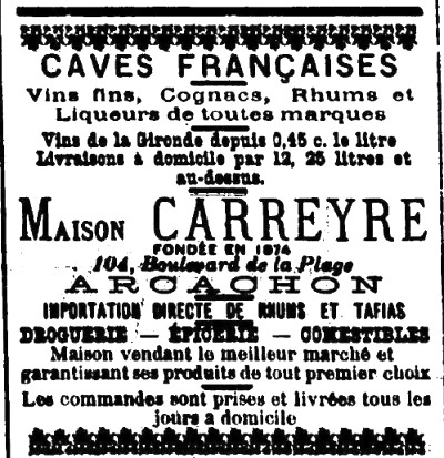 Carreyre Pub 1899