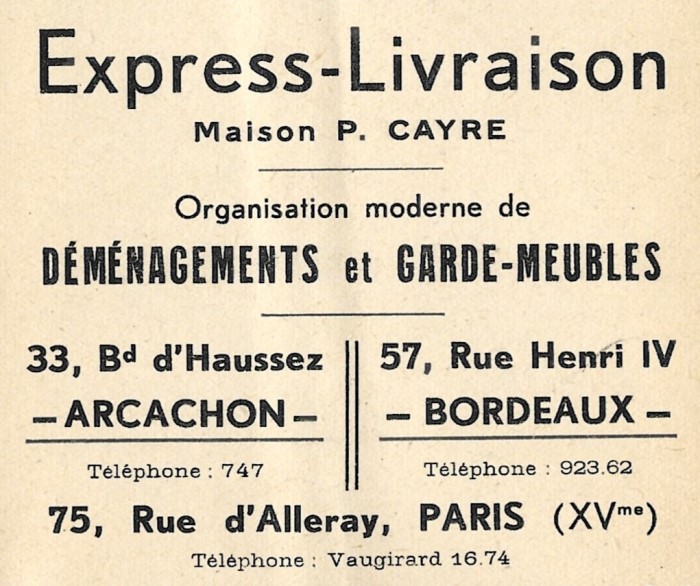 Cayre 1948