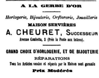 Pub Cheuret 1883