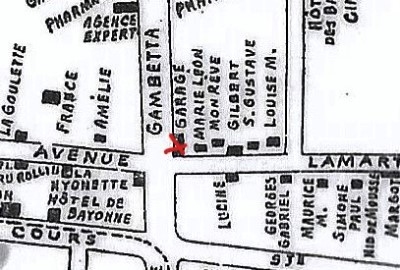 Garage Villenave PG 1922