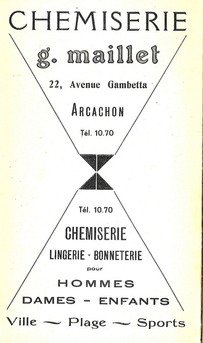 Maillet Gambetta 1922