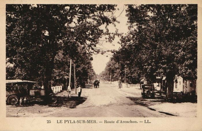 Pyla sur mer : Route d'Arcachon