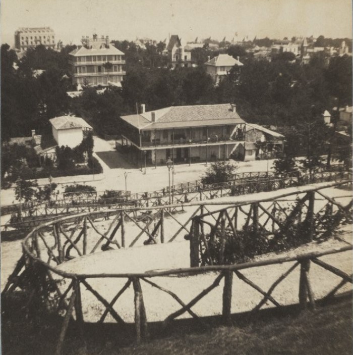 Vue du parc Mauresque