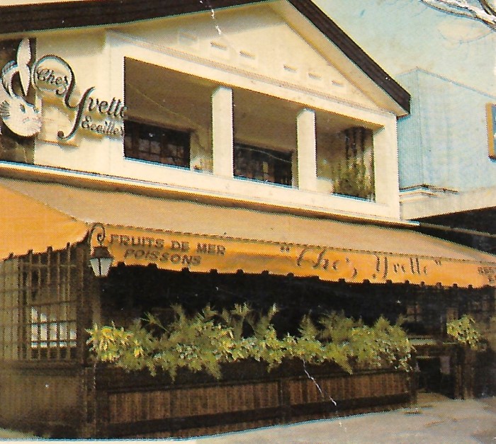 Chez Yvette vers 1975