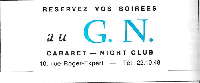 Le GN Pub 1971