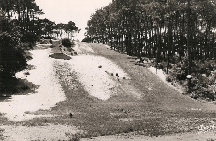 Piste ski vers 1940