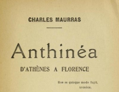 Anthinéa Charles Maurras