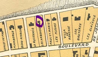 Plan Ducos Les Arbousiers 1928