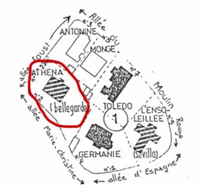 Bellegarde Athéna plan 1983