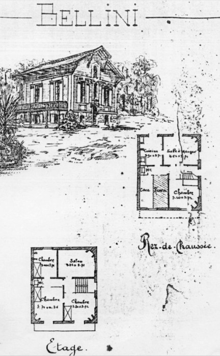 Bellini Plan 1898