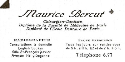 Bercut 1938