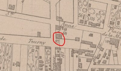 Café du Chalet Plan Héteau 1870
