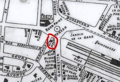 Castel Saint-Pierre plan 1922