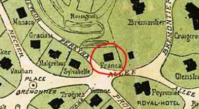 Franca Plan Héteau 1896