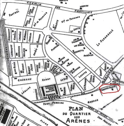 Franche Compté plan 1922