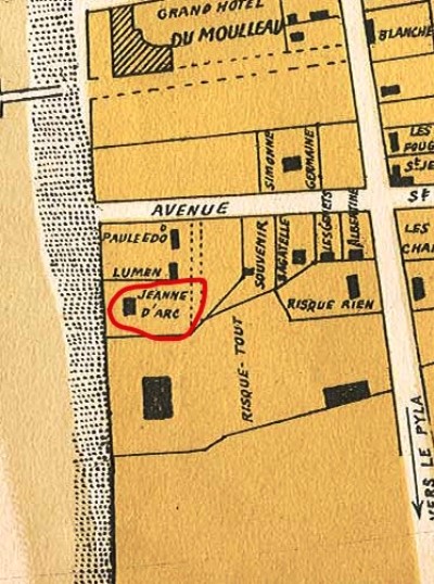 Villa Jeanne d'Arc : Ducos 1928