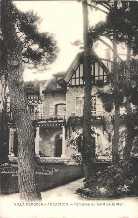 La pergola : vue mer