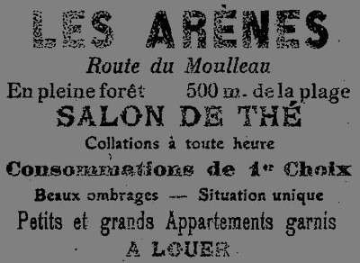 Les Arènes Pub 1926