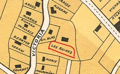 Les Ruines Plan Ducos 1928