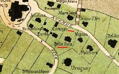 Villa Marfred : Plan Ormières 1896