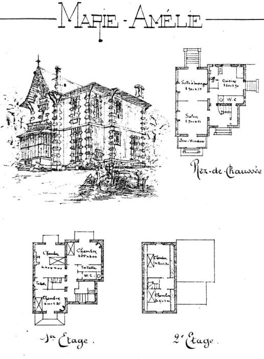 Marie-Amlie Plan 1892