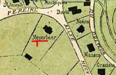 Meyerbeer Plan Ormires 1896