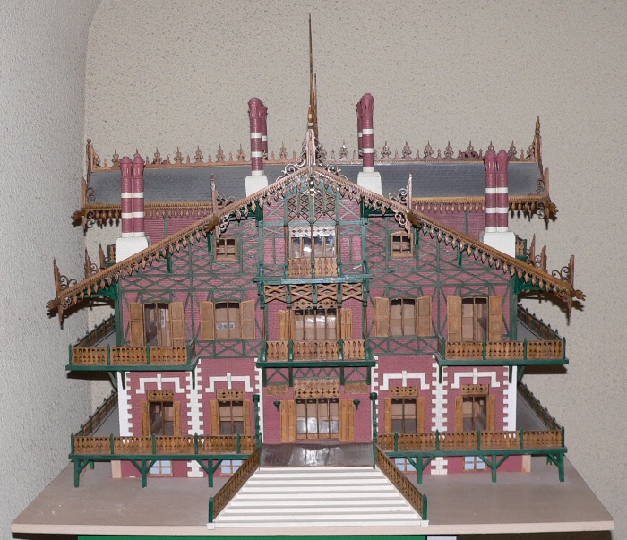 Maquette du Chalet Pereire