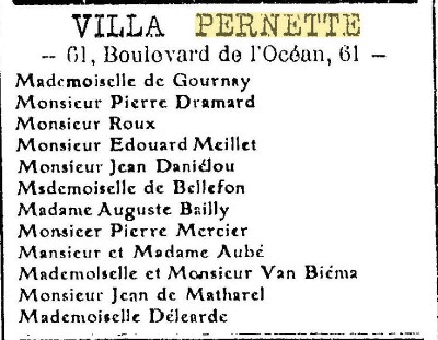 Pernette 1917