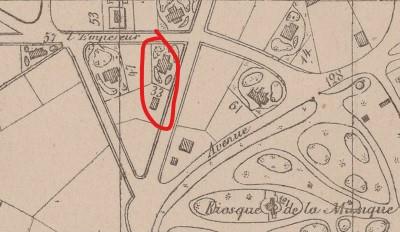 Plan L'Héteau 1870