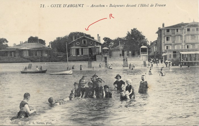 La Roseraie vers 1900