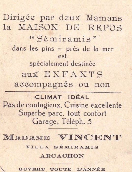 Semiramis : la maison des petits